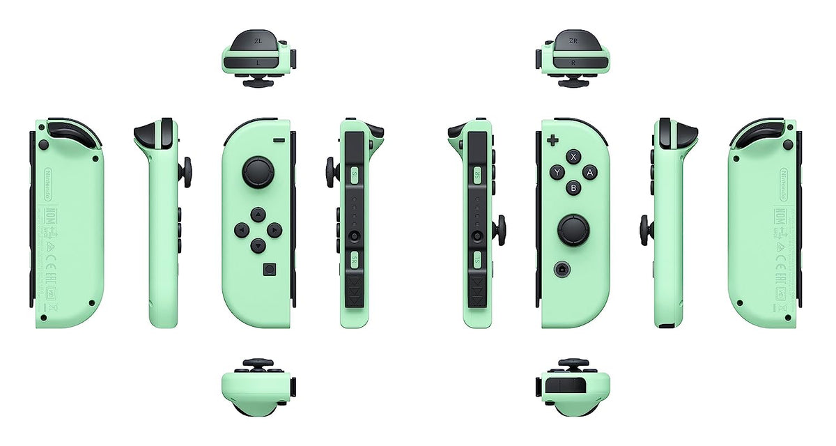 Controles Joy-Con (L-R) Morado-Verde Pastel - Nintendo Switch