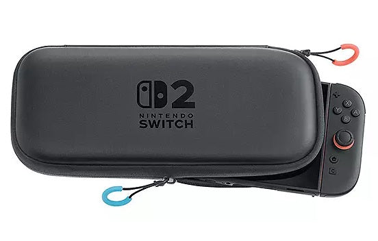 Estuche Nintendo Switch 2 Negro + Protectores Joystick (NS2