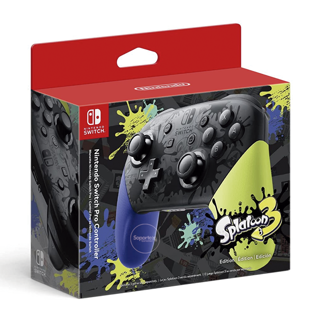 Nintendo Switch 本体 + Splatoon 3+ コントローラー Control Pro Original | Edición Splatoon 3 | N-Switch