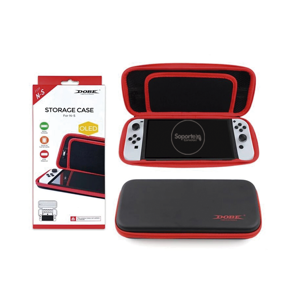 Estuche para Nintendo Switch | Dobe NEGRO – Soporte Consolas CR