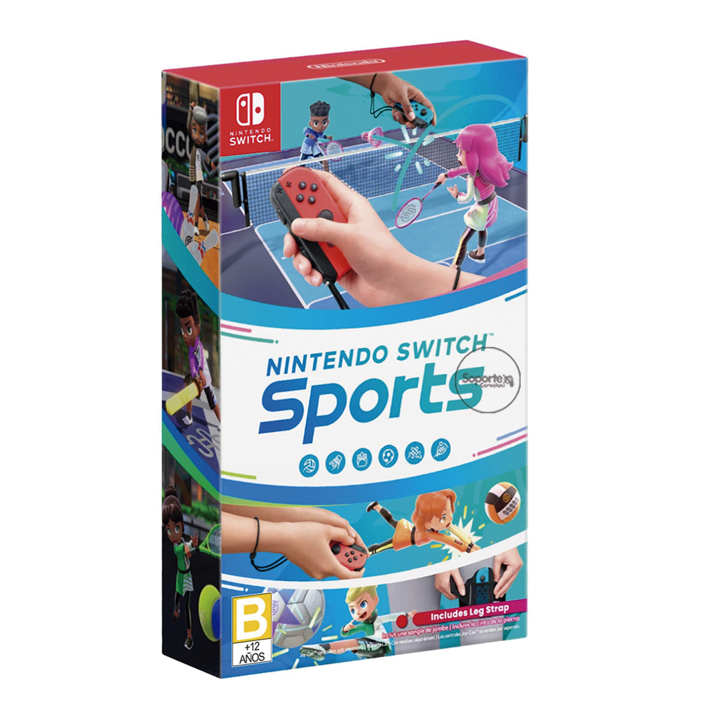 Nintendo Switch Sports (Incluye Leg Strap) – Soporte Consolas CR