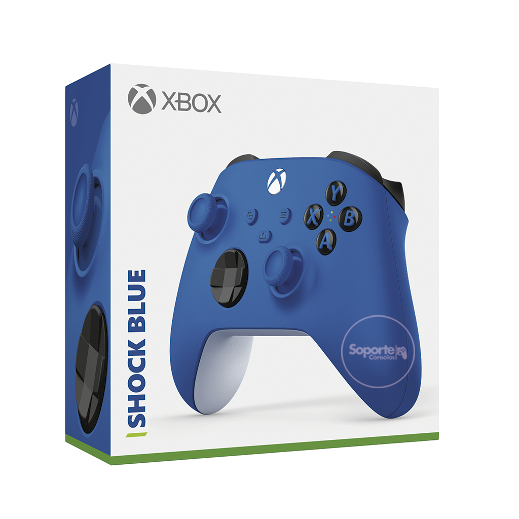 Control Xbox Series Original Inalámbrico - Shock Blue – Soporte