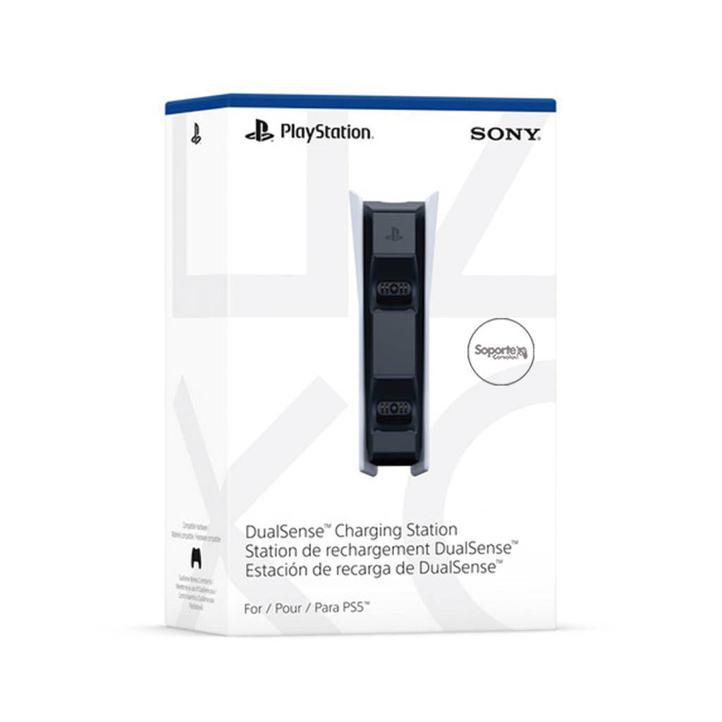 Base Vertical para Consola y Cargador para Mandos PS5 Playstation