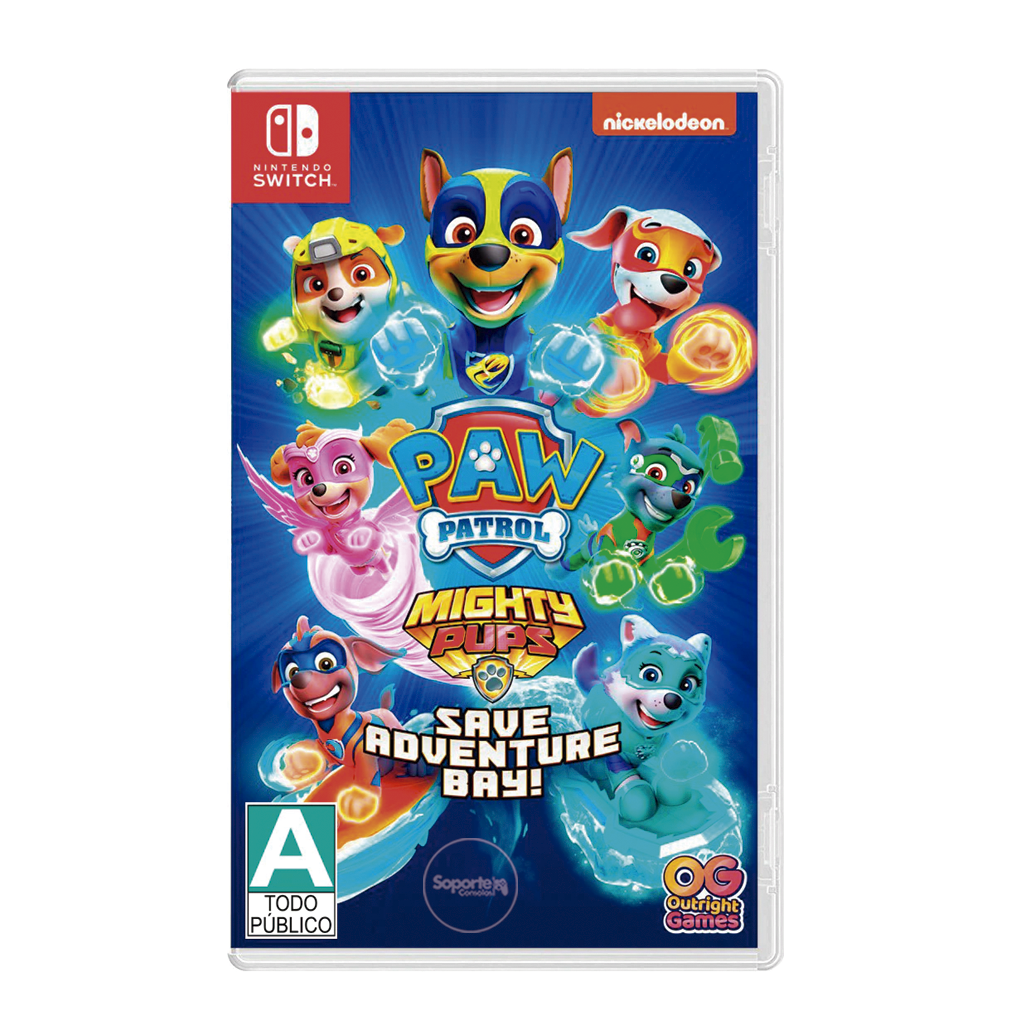 Paw Patrol Mighty PUPS - Save adventure bay! Nintendo Switch