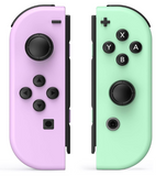 Controles Joycon Genericos para Nintendo Switch (Morado-Verde Pastel)