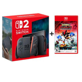 Nintendo Switch 2 - 256gb Sonic Shadow Bundle (Version USA) + REGALIA Vidrio Temperado