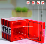 Mini refrigerador Minecraft TNT | 6.7 litros