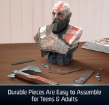 Rompecabezas en Formato 3D | God of War + 164 piezas