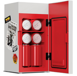 Mini refrigerador Stranger Things Hell Fire Club | 4.5 litros