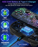 Pro Controller Inalámbrico Genérico | Compatible con NS1/NS2 | RJAD