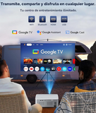 Proyector CiBest Google TV con Soporte 4K
