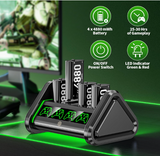 Base de carga + 4 Baterías - Xbox Series X|Series S OIVO NEGRO
