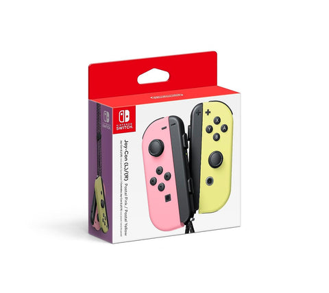 Controles Joy-Con (L-R) Rosado-Amarillo Pastel -  Nintendo Switch