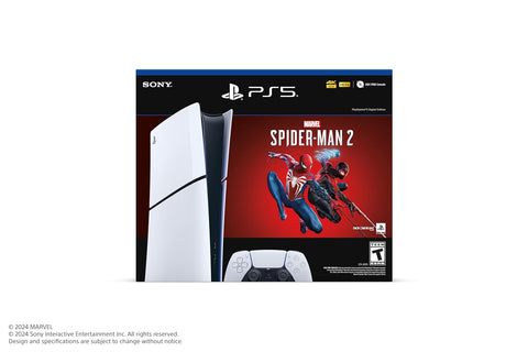 PlayStation 5 Slim 1TB Version Digital Spider-Man 2 Bundle