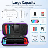 Estuche Mediano Morado para Nintendo Switch (V1-V2 y OLED) -  OTVO