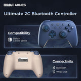 Control Inalámbrico Azul Marino | 8BitDo