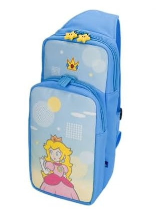 Bolso Cruzado para Nintendo Switch   Edicion Pincess Peach - HORI