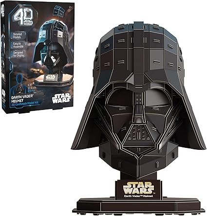 Rompecabezas 3D con soporte Star Wars Darth Vader (83 piezas)