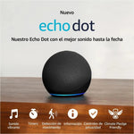 Echo Dot 5ta Generación  Parlante inteligente con Alexa | Negro