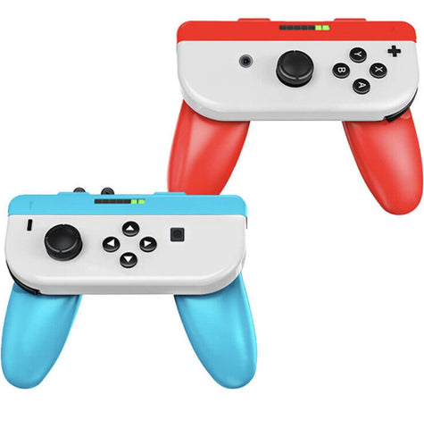 Grip 2 en 1  para controles Joycon Nintendo Switch