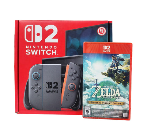 Nintendo Switch 2 - 256gb + ZELDA TOTK (Version HK)