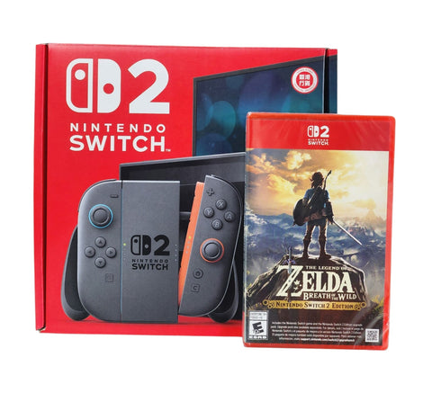 Nintendo Switch 2 - 256gb + ZELDA BOTW (Version HK)