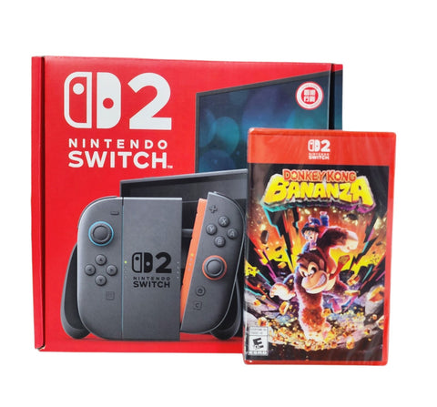 Nintendo Switch 2 - 256gb + Donkey Kong BANANZA (Version HK)