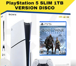 PS5 SLIM VERSION DISCO +God Of War