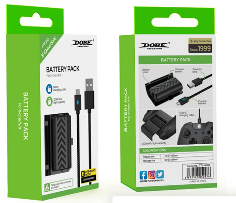 Bateria Recargable + Cable 3 metros para Xbox Series / One