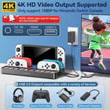 Base de carga Joycon + TV Dock  para Nintendo Switch