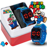 Reloj LED | Diseño de Mario y Luigi
