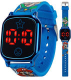 Reloj LED | Diseño de Mario y Luigi