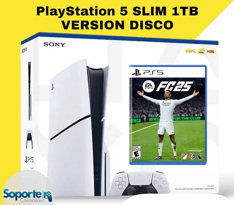 PlayStation 5 Slim Version Disco +  FC 25