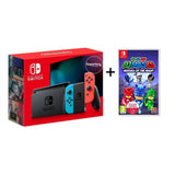 Nintendo Switch V2 32GB Neón - PG Masks Bundle