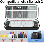 Estuche Nintendo Switch 2 Negro  - Heystop (NS2)