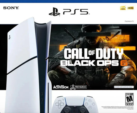 PS5 SLIM VERSION DISCO 1TB COD Black Ops 6 Bundle