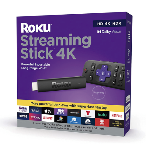 Roku Streaming Stick 4K | HDR | Dolby Vision