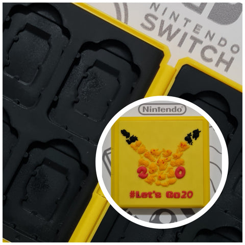 Case de Juegos 12 unid | Pikachu | N-Switch