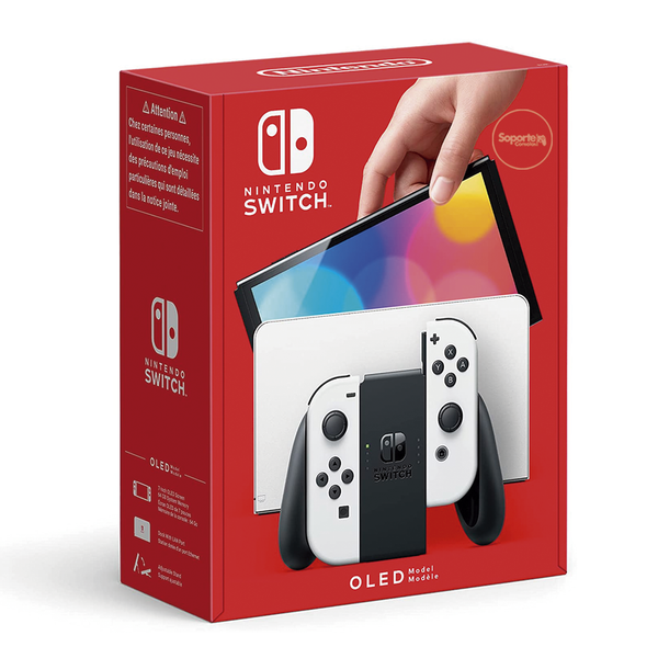 Nintendo Switch OLED 64GB - Blanca – Soporte Consolas CR Nintendo Switch OLED 64GB - Blanca – Soporte Consolas CR