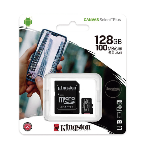 Tarjeta de Memoria MicroSD 128GB |  Kingston