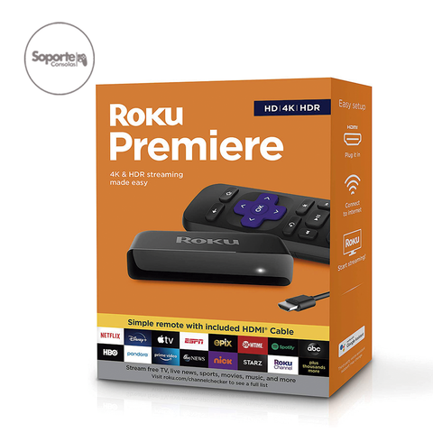 Roku Premiere | Reproductor Multimedia | HD | 4K | HDR