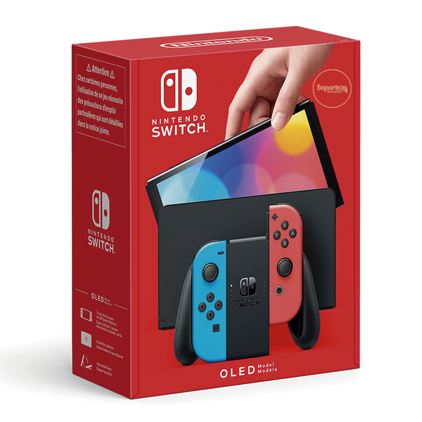 Nintendo Switch Switch2020 Nintendo Switch OLED 64GB NEON – Soporte Consolas CR