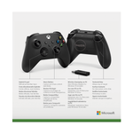 Control Xbox Series Original Inalámbrico + Adaptador - Negro