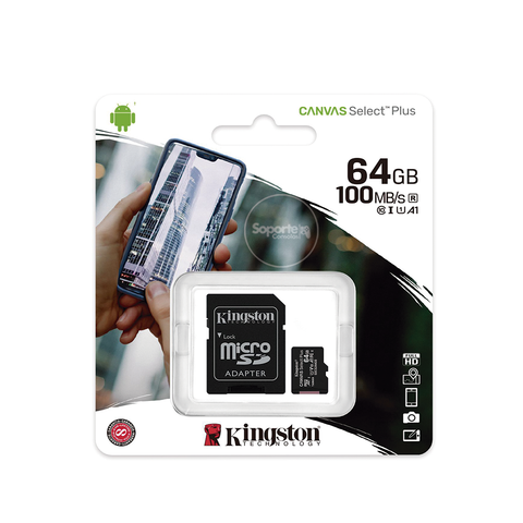 Tarjeta de Memoria Micro SD 64GB | Kingston