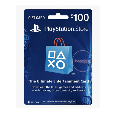 Tarjetas de Regalo | PlayStation $100 (Cuenta USA)