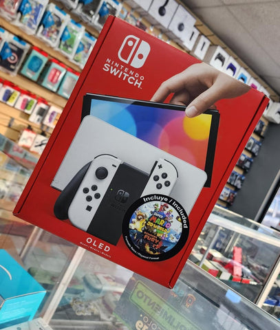 Nintendo Switch OLED  + Super Mario 3D World + Bowser's Fury