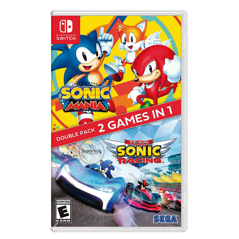 Sonic Mania + Sonic Team Racing  Nintendo Switch